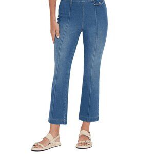 EUC Women's LYSSE Elle Ankle Flare Denim Jeans | Size M